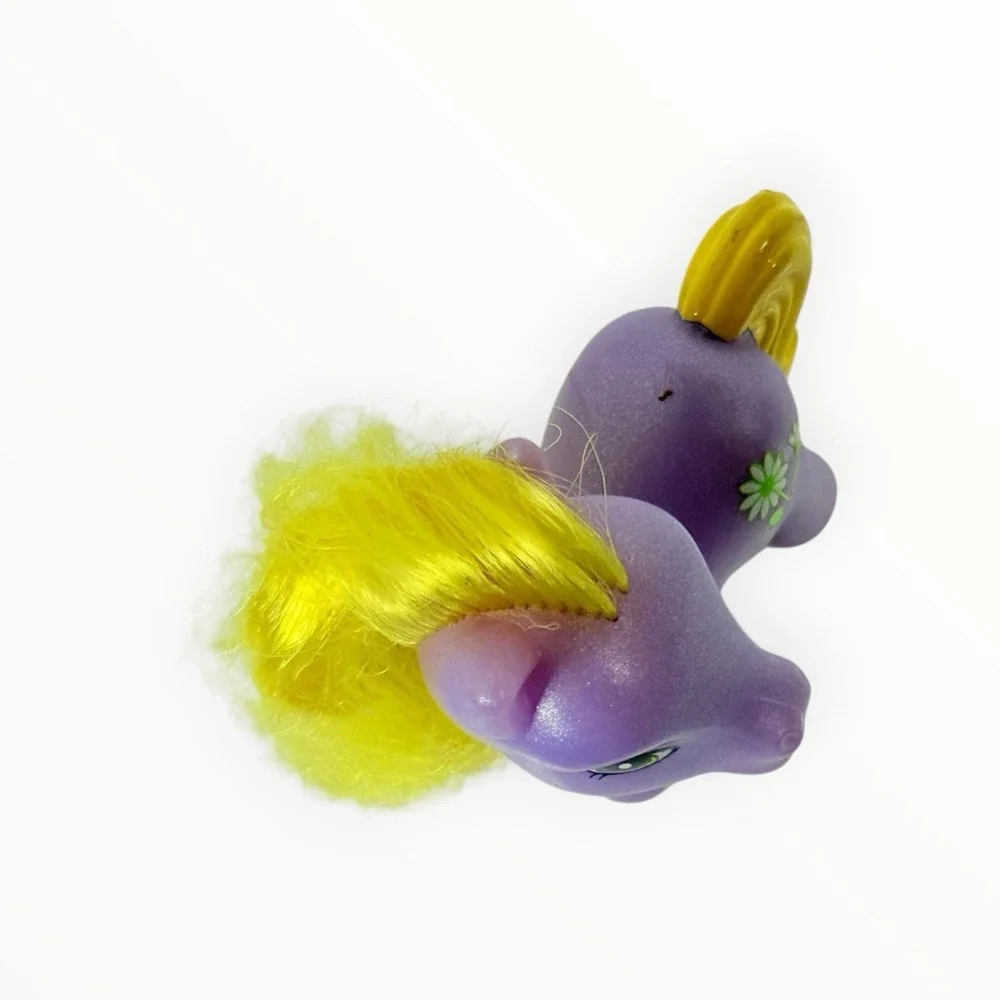 My Little Pony MLP Triple Treat G3 2004 Purple Pink Yellow Candy Ice Cream Cooki